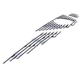 APS GR14FEE65S - Polished Stainless Steel Main Upper Horizontal Billet Grille