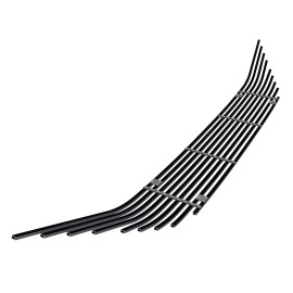 APS GR14FEE70J - Black Stainless Steel Lower Bumper Horizontal Billet Grille