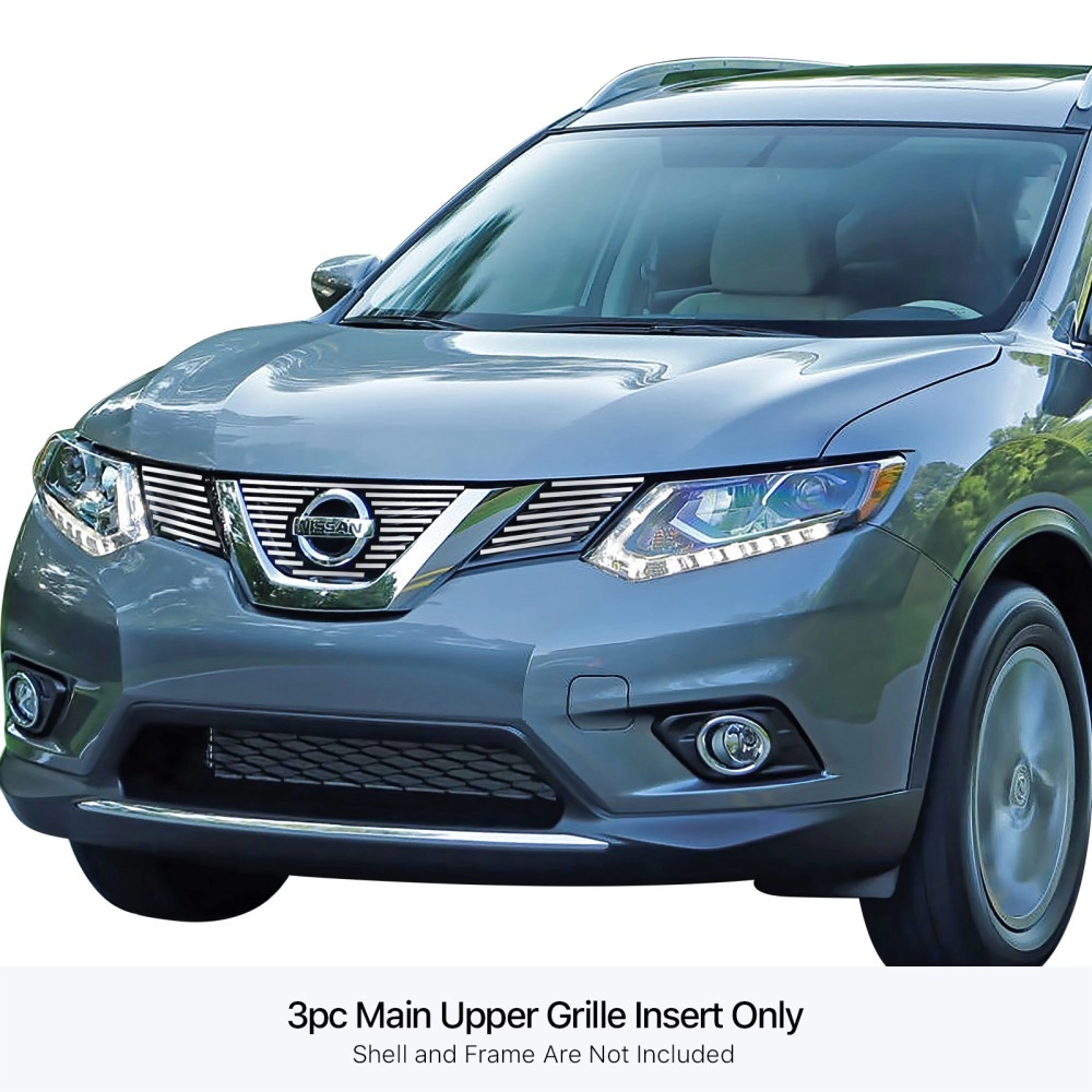 APS GR14FEE71S - Polished Stainless Steel Main Upper Horizontal Billet Grille