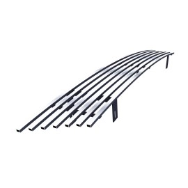 APS GR14FEE75S - Polished Stainless Steel Lower Bumper Horizontal Billet Grille