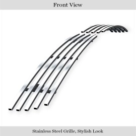 APS GR14FEF03S - Polished Stainless Steel Lower Bumper Horizontal Billet Grille
