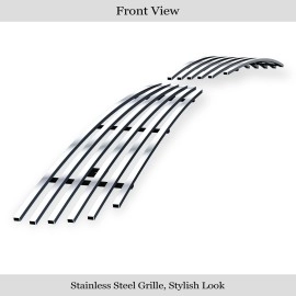APS GR14FEF05S - Polished Stainless Steel Lower Bumper Horizontal Billet Grille