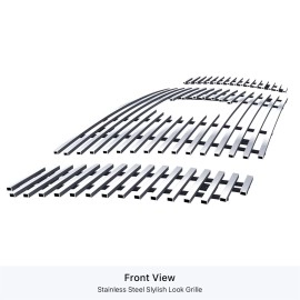 APS GR14FFC83S - Polished Stainless Steel Main Upper Horizontal Billet Grille