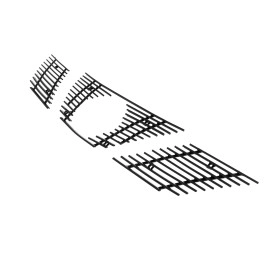 APS GR14FFC87H - Black Aluminum Main Upper Horizontal Billet Grille