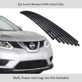 APS GR14FFC88J - Black Stainless Steel Lower Bumper Horizontal Billet Grille