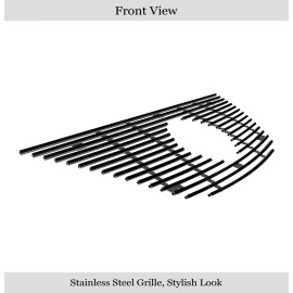APS GR14FFC91J - Black Stainless Steel Main Upper Horizontal Billet Grille