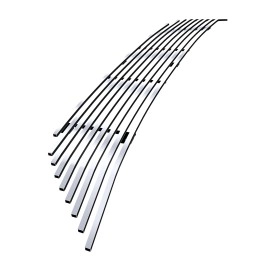 APS GR14FFC92S - Polished Stainless Steel Lower Bumper Horizontal Billet Grille