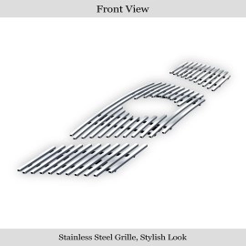 APS GR14FFD32S - Polished Stainless Steel Main Upper Horizontal Billet Grille