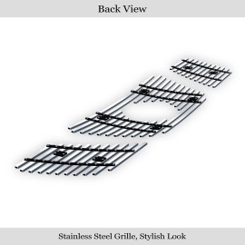 APS GR14FFD32S - Polished Stainless Steel Main Upper Horizontal Billet Grille