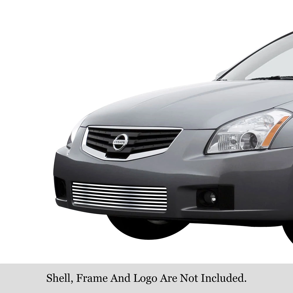 APS GR14FFD64S - Polished Stainless Steel Lower Bumper Horizontal Billet Grille