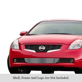 APS GR14FFE67C - Hairline Stainless Steel Lower Bumper Horizontal Billet Grille