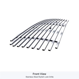 APS GR14FFF15S - Polished Stainless Steel Lower Bumper Horizontal Billet Grille