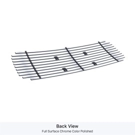 APS GR14FFF15S - Polished Stainless Steel Lower Bumper Horizontal Billet Grille