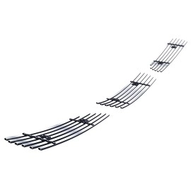 APS GR14FFH86S - Black Stainless Steel Lower Bumper Horizontal Billet Grille