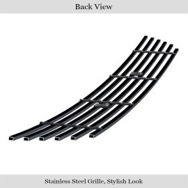 APS GR14FFI58J - Black Stainless Steel Lower Bumper Horizontal Billet Grille