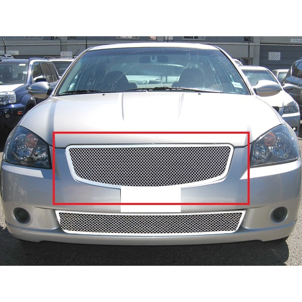 APS GR14GED11T - Polished Stainless Steel Main Upper 1.8mm Wire Mesh Grille