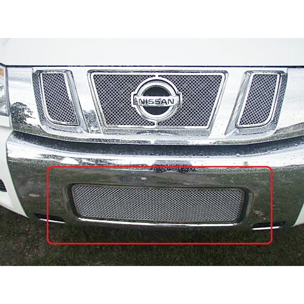APS GR14GED13T - Polished Stainless Steel Lower Bumper 1.8mm Wire Mesh Grille