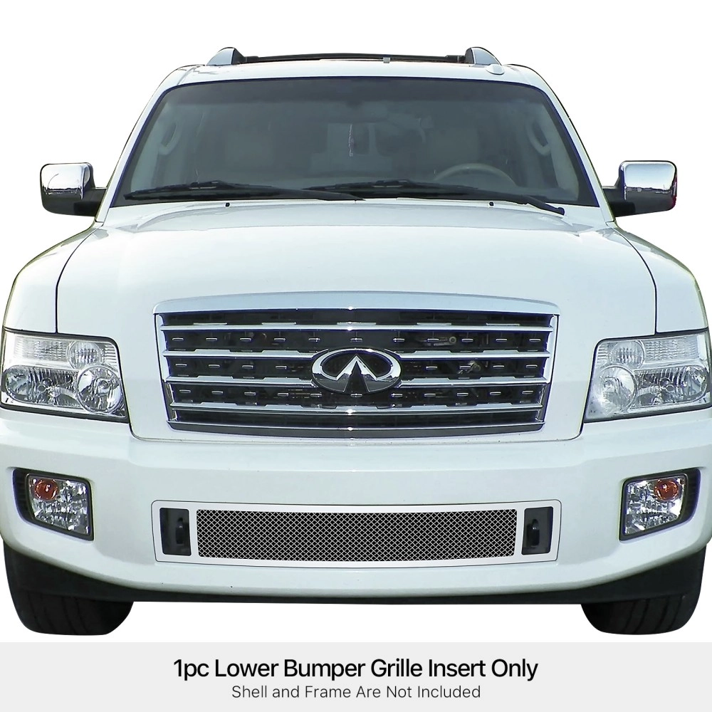 APS GR14GED48T - Polished Stainless Steel Lower Bumper 1.8mm Wire Mesh Grille