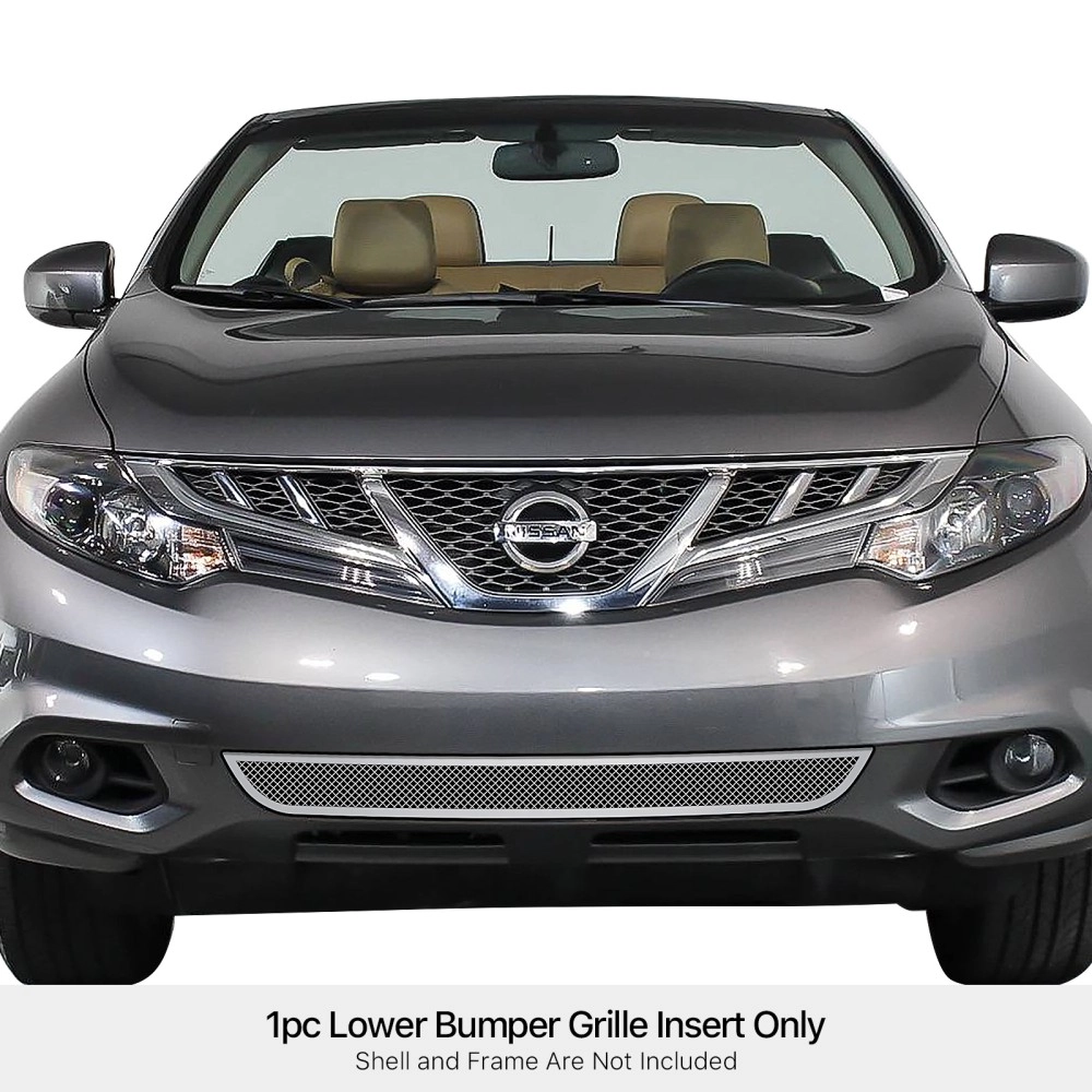 APS GR14GEE67T - Polished Stainless Steel Lower Bumper 1.8mm Wire Mesh Grille