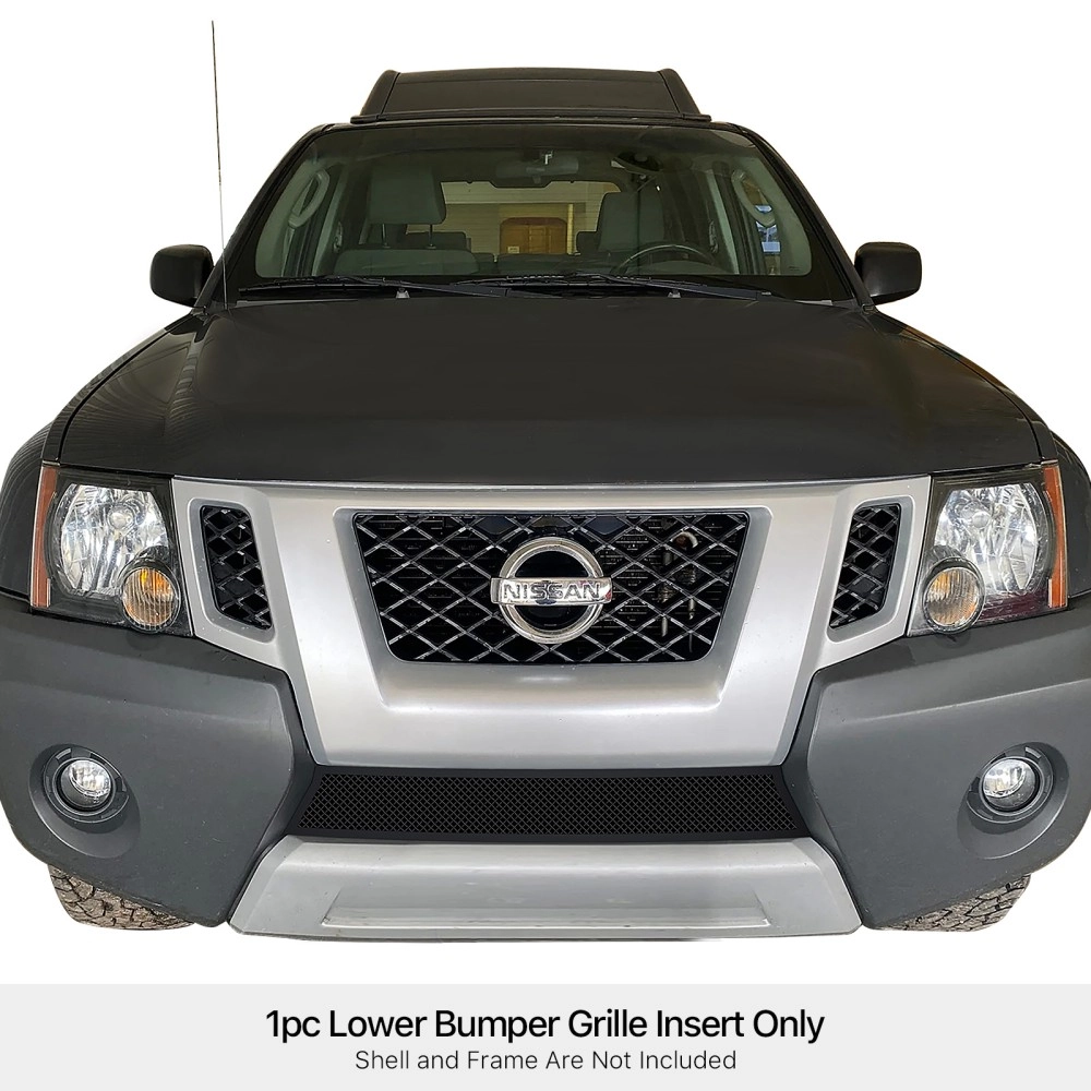 APS GR14GEE75H - Black Stainless Steel Lower Bumper 1.8mm Wire Mesh Grille