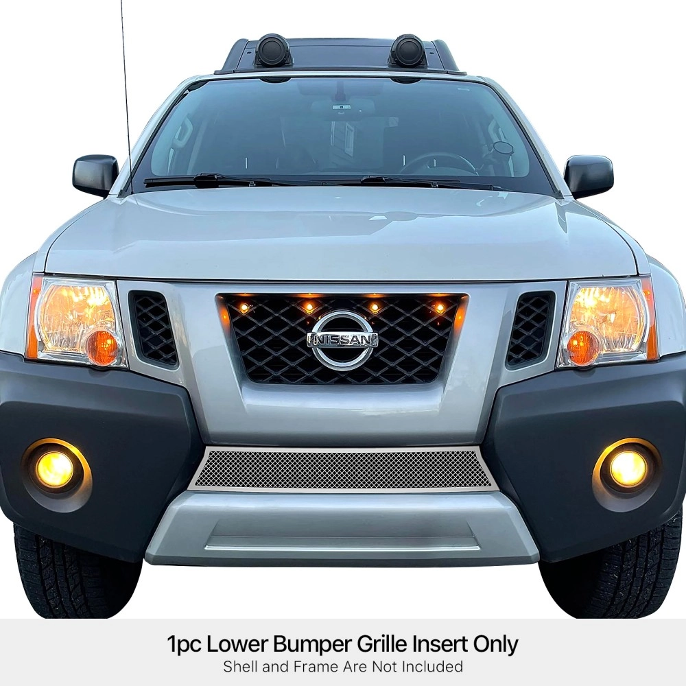 APS GR14GEE75T - Polished Stainless Steel Lower Bumper 1.8mm Wire Mesh Grille