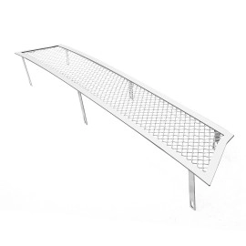 APS GR14GEE75T - Polished Stainless Steel Lower Bumper 1.8mm Wire Mesh Grille