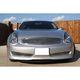 APS GR14GEF10T - Polished Stainless Steel Lower Bumper 1.8mm Wire Mesh Grille