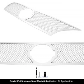 APS GR14GFC85T - Polished Stainless Steel Main Upper 1.8mm Wire Mesh Grille