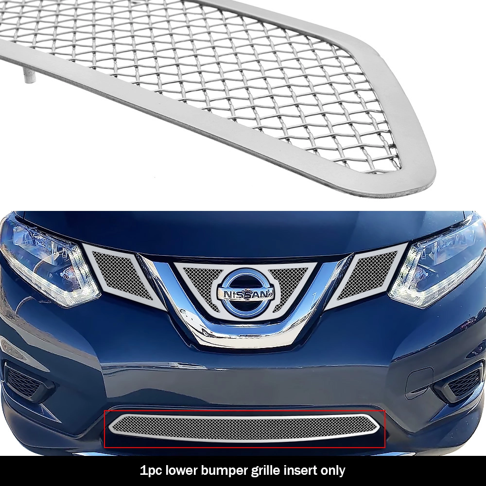APS GR14GFC88T - Polished Stainless Steel Lower Bumper 1.8mm Wire Mesh Grille