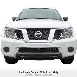 APS GR14GFD13H - Black Stainless Steel Lower Bumper 1.8mm Wire Mesh Grille