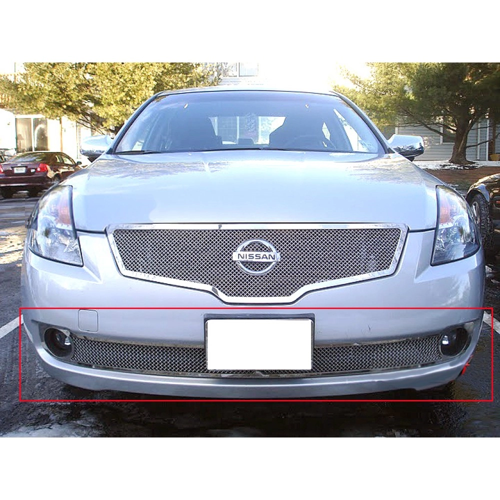 APS GR14GFD77T - Polished Stainless Steel Lower Bumper 1.8mm Wire Mesh Grille