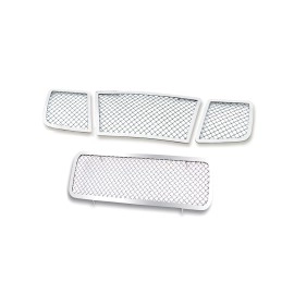 APS GR14GGH69S - Polished Stainless Steel Main Upper + Lower Bumper 2.5mm Wire Mesh Grille