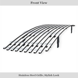 APS GR14HEB18S - Polished Stainless Steel Main Upper Horizontal Billet Grille