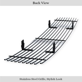 APS GR14HEB18S - Polished Stainless Steel Main Upper Horizontal Billet Grille