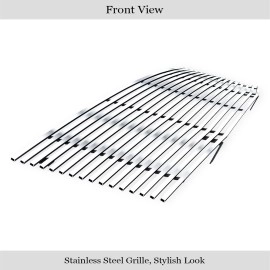APS GR14HEC64C - Hairline Stainless Steel Main Upper Horizontal Billet Grille