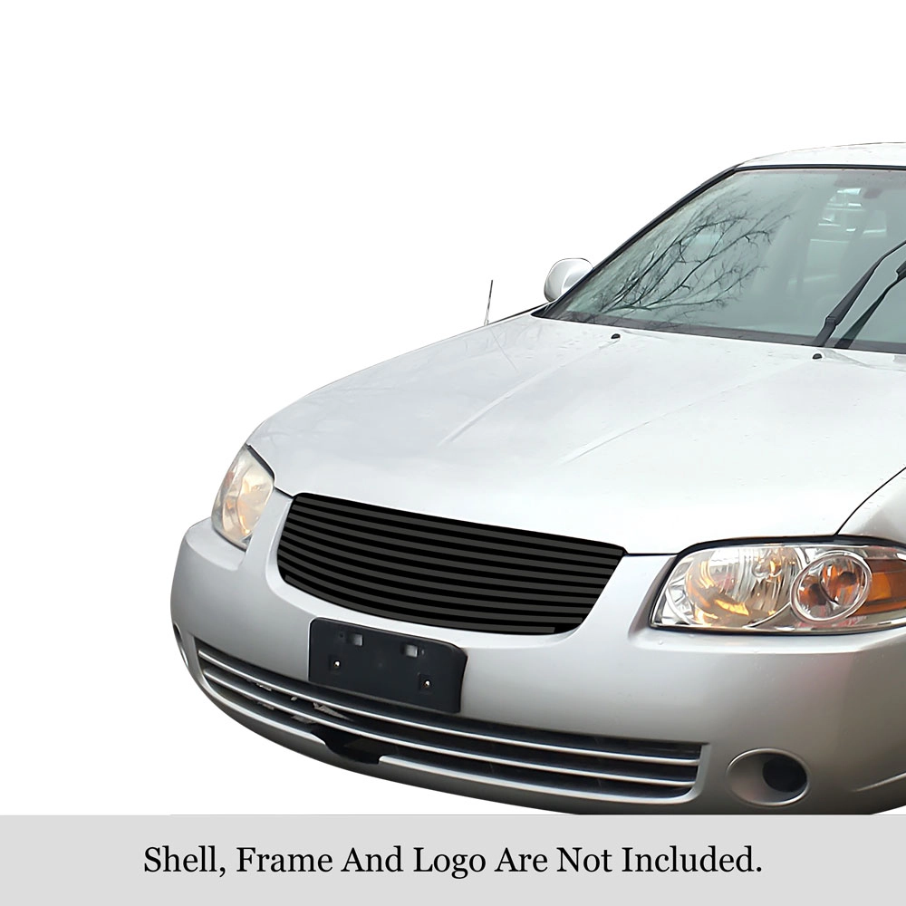 APS GR14HED02J - Black Stainless Steel Main Upper Horizontal Billet Grille