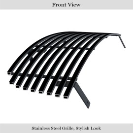 APS GR14HED02J - Black Stainless Steel Main Upper Horizontal Billet Grille