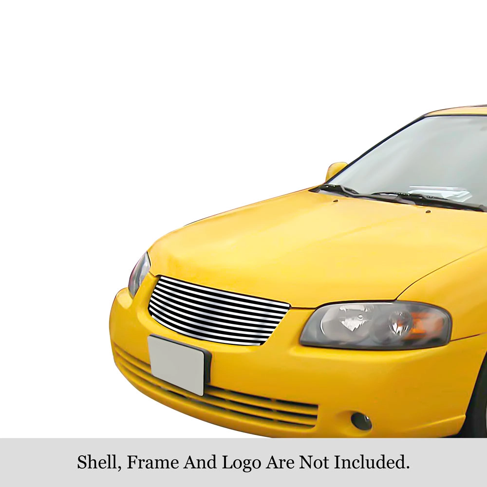 APS GR14HED02S - Polished Stainless Steel Main Upper Horizontal Billet Grille