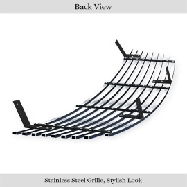 APS GR14HED02S - Polished Stainless Steel Main Upper Horizontal Billet Grille