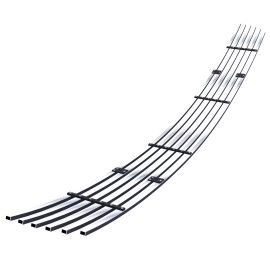 APS GR14HED03S - Polished Stainless Steel Lower Bumper Horizontal Billet Grille