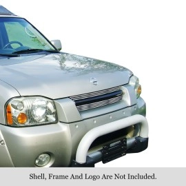 APS GR14HED19S - Polished Stainless Steel Main Upper Horizontal Billet Grille