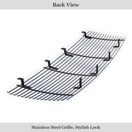 APS GR14HED47S - Polished Stainless Steel Main Upper Horizontal Billet Grille
