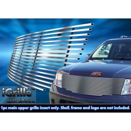 APS GR14HEE43C - Hairline Stainless Steel Main Upper Horizontal Billet Grille