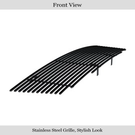 APS GR14HEE43J - Black Stainless Steel Main Upper Horizontal Billet Grille