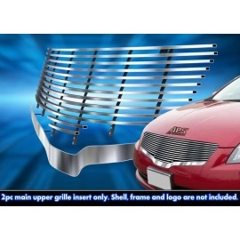 APS GR14HFE65C - Hairline Stainless Steel Main Upper Horizontal Billet Grille