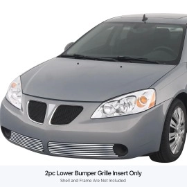 APS GR16FEA31S - Polished Stainless Steel Lower Bumper Horizontal Billet Grille