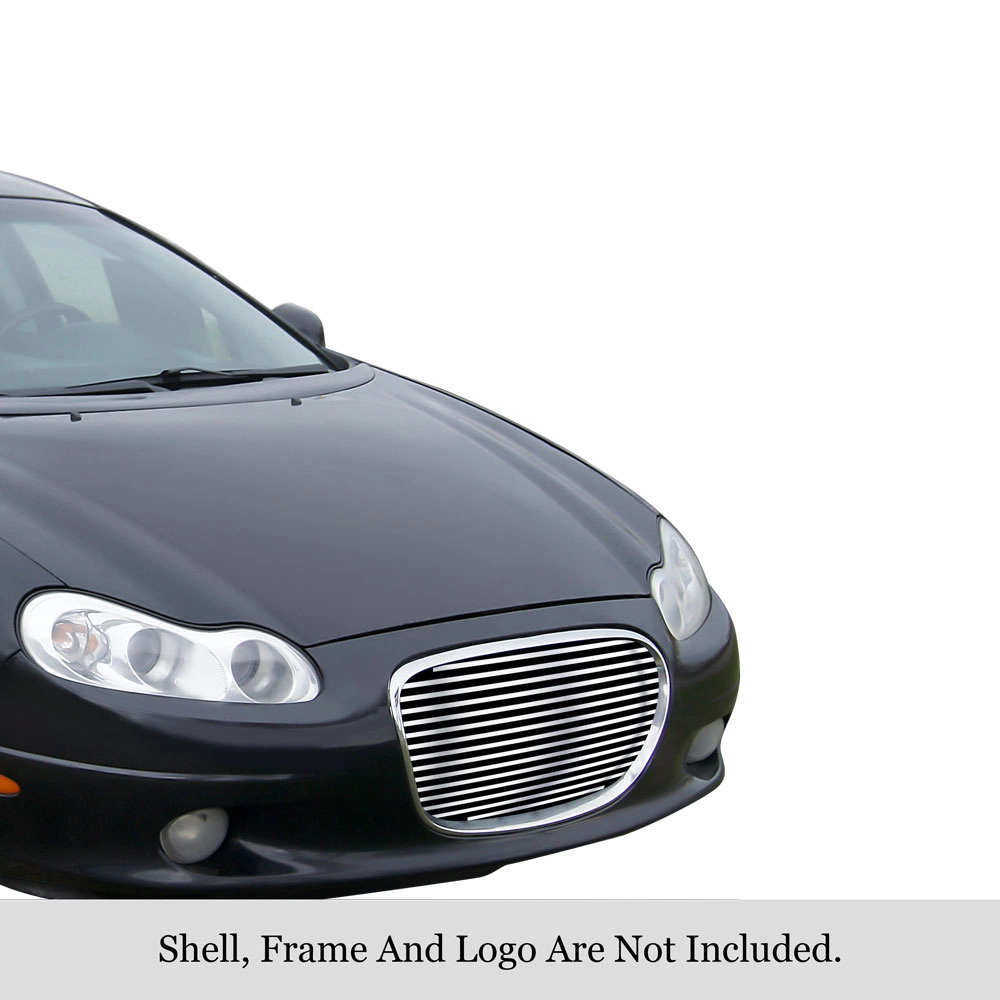 APS GR18FEC08S - Polished Stainless Steel Main Upper Horizontal Billet Grille