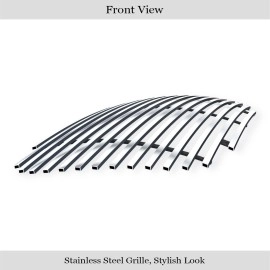 APS GR18FEC08S - Polished Stainless Steel Main Upper Horizontal Billet Grille