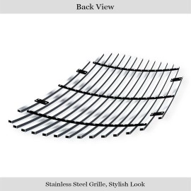 APS GR18FEC08S - Polished Stainless Steel Main Upper Horizontal Billet Grille