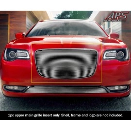 APS GR18FFC78A - Polished Aluminum Main Upper Horizontal Billet Grille